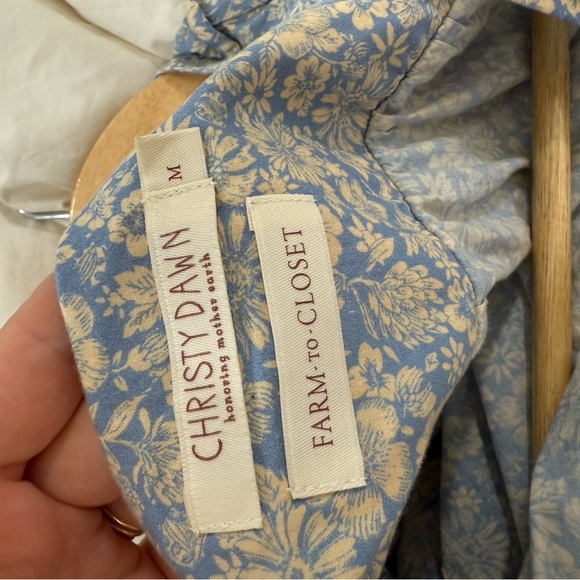 Christy Dawn Dawn dress in Daisies Blue - Picture 8 of 9